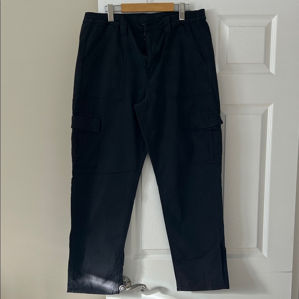 American Eagle Outfitters Women's Black Straight Leg Pants